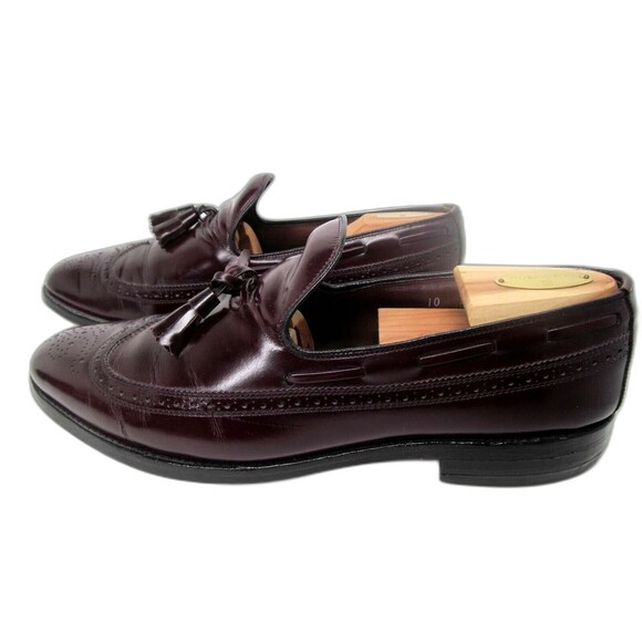 Allen Edmonds Berwick Tasseled Wingtip Loafers Size US 10 D + shoe trees - Picture 9 of 16